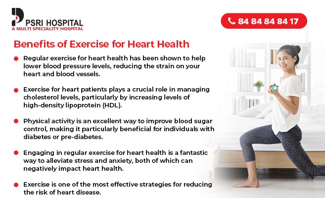 benefits of excercise for heart health