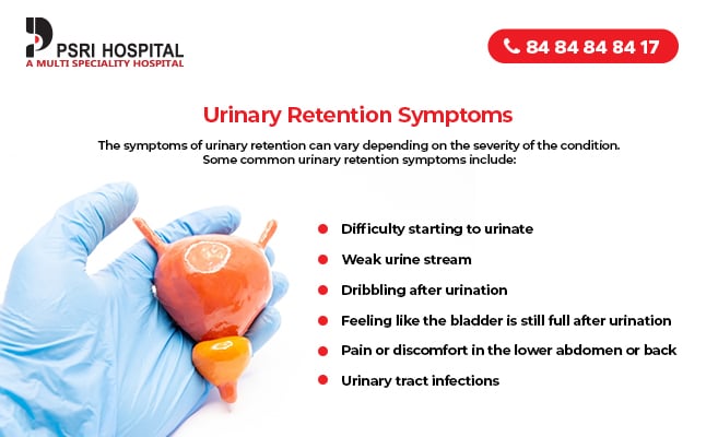 Urinary Retention Causes Treatment And Symptoms PSRI Hospital