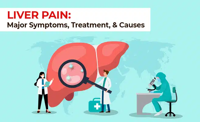 liver pain symptoms location