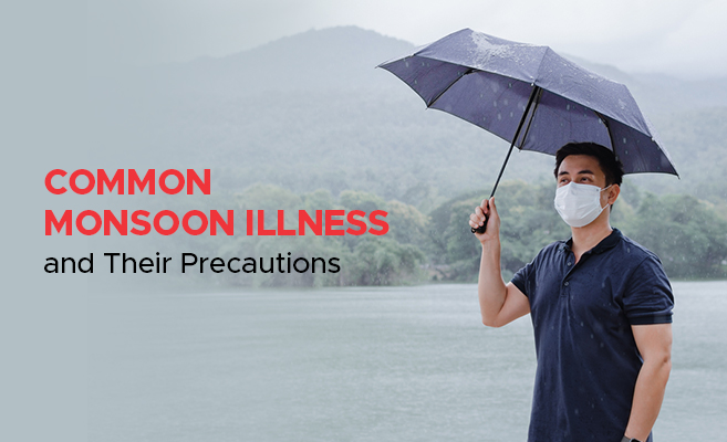  Common Monsoon Illness and Their Precautions 