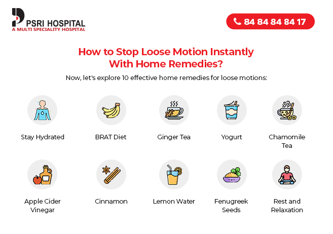 How to Stop Loose Motion Instantly With Home Remedies