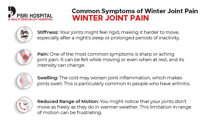 common symptoms of winter joint pain