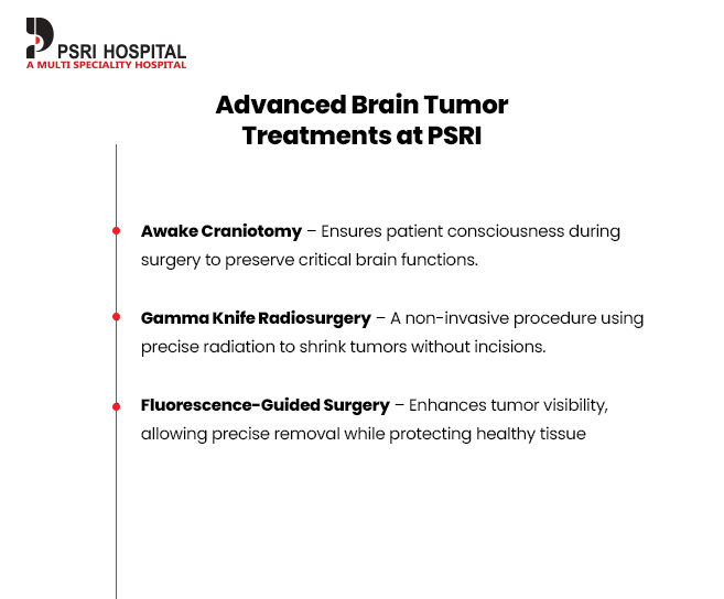 advanced brain tumor treatments at psri