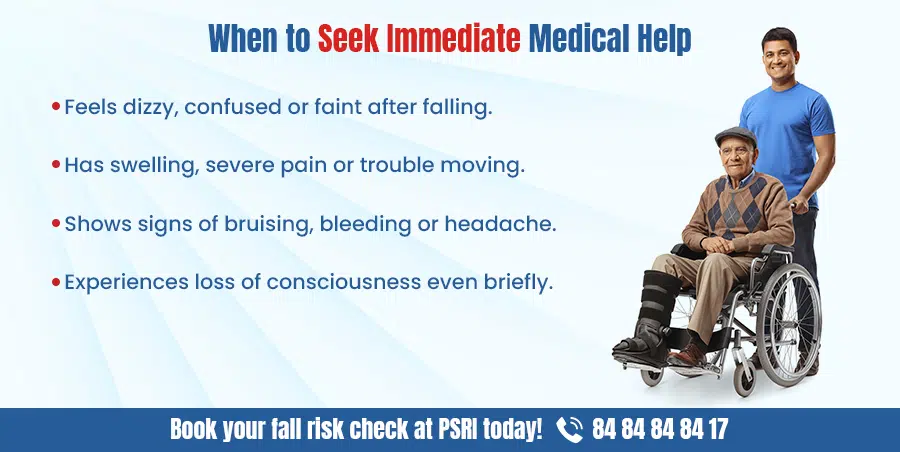 when to seek immediate medical help
