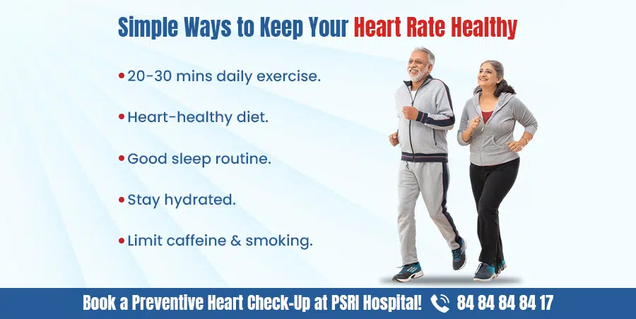 simple ways to keep your heart rate healthy