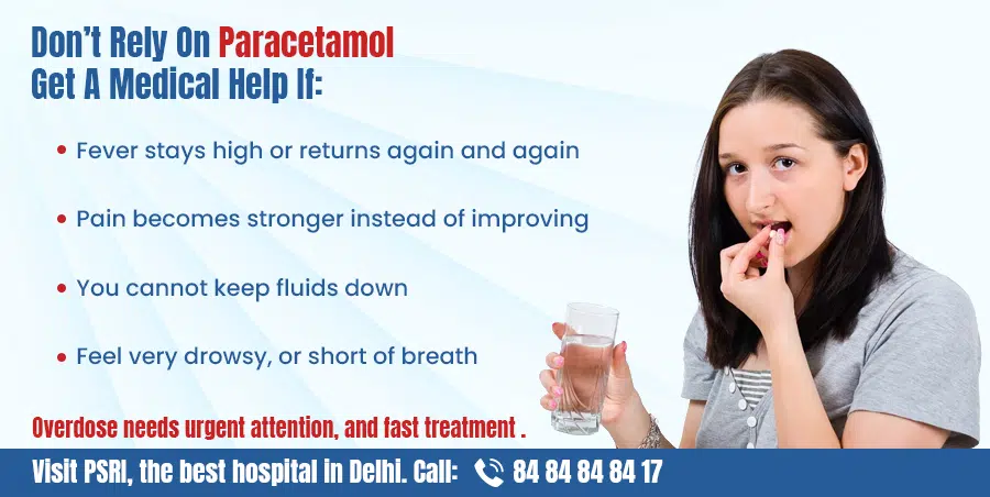 dont rely on paracetamol