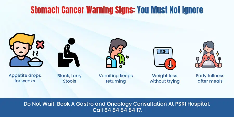 stomach cancer warning