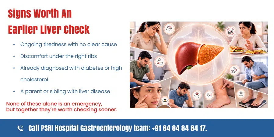 signs worth an earlier liver check