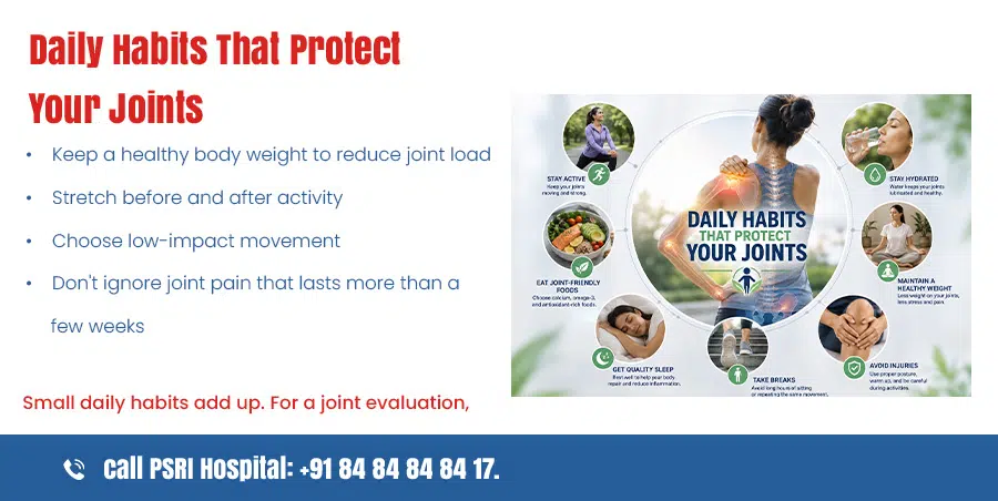 daily habits that protect your joints