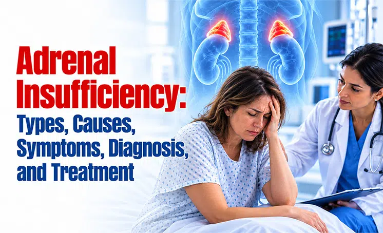  Adrenal Insufficiency: Types, Causes, Symptoms, Diagnosis, and Treatment 